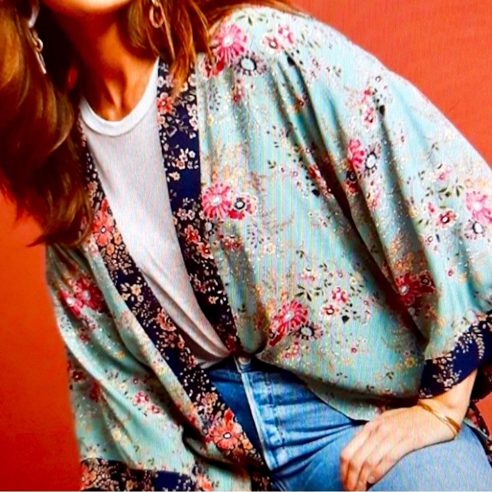 Anthropologie Kachel BOHO One Size Kimono. Perfect condition.